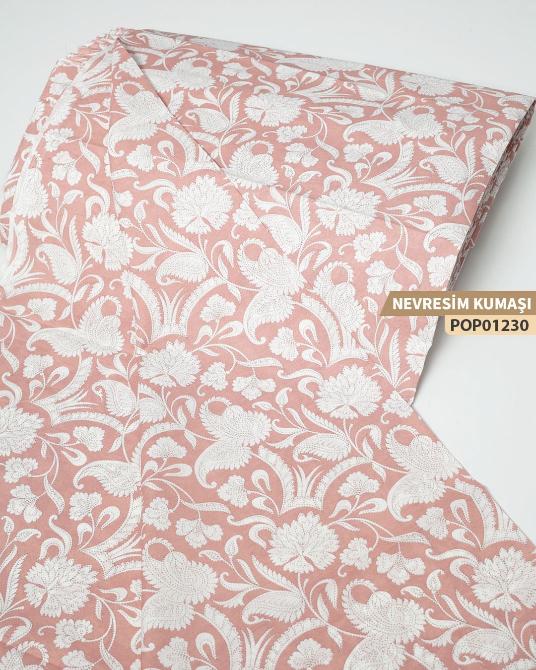 DESENLİ Poplin Nevresim Kumaşı En 240 cm-POP01230-230