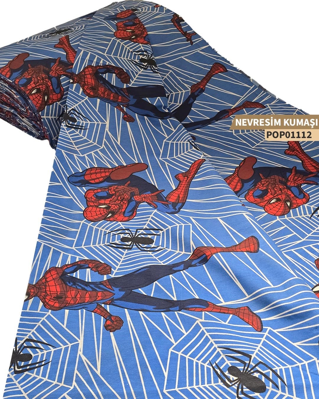 DESENLİ Poplin Nevresim Kumaşı En 240 cm-POP01103-112