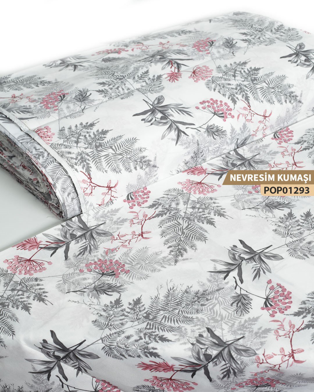DESENLİ Poplin Nevresim Kumaşı En 240 cm-POP01293-293
