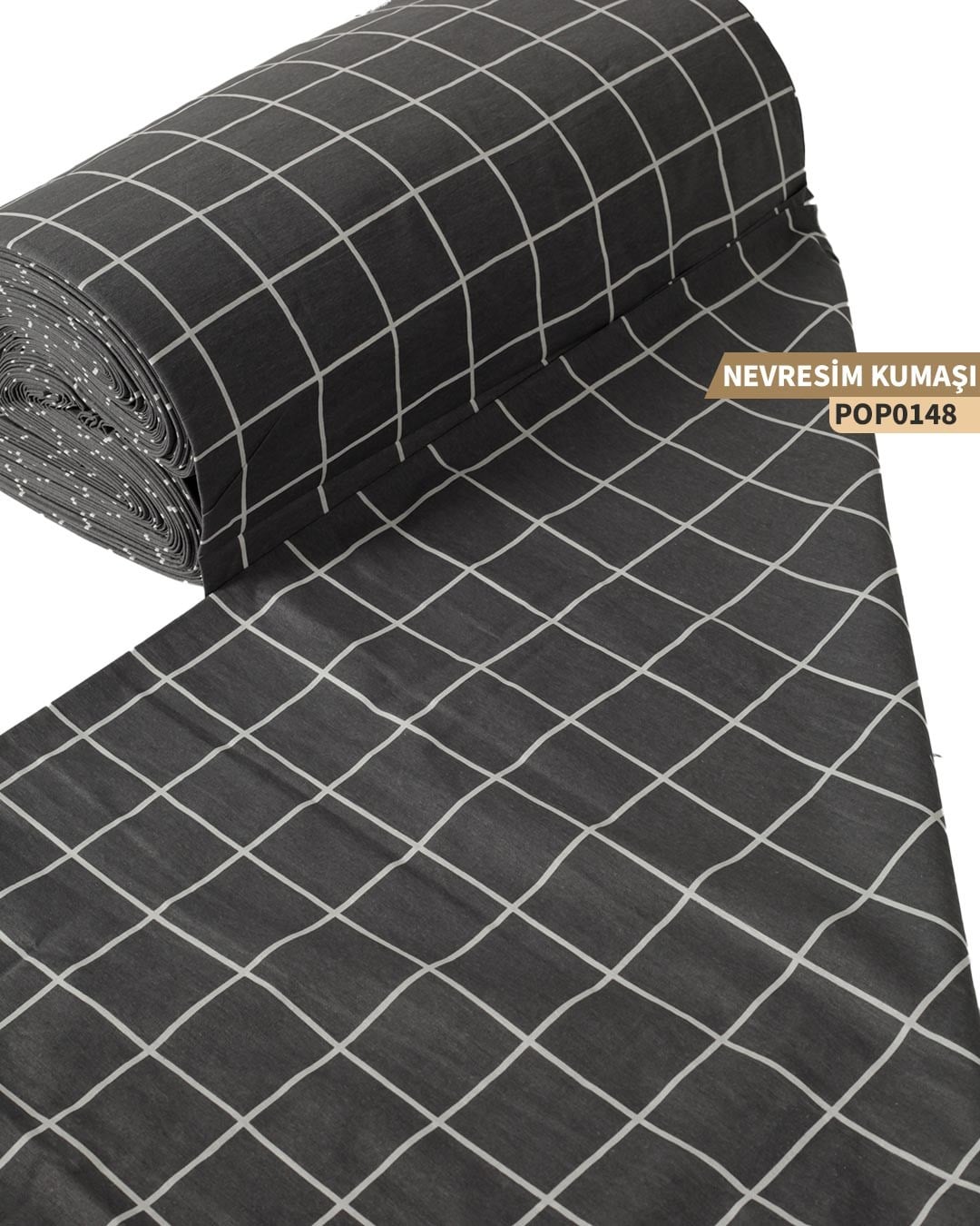 DESENLİ Poplin Nevresim Kumaşı En 240 cm-POP0148-48