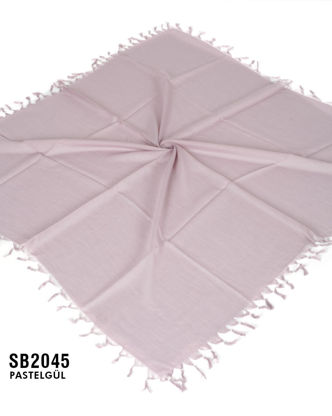 DİMİ 110*110 CM COTTON SÖKME BONCUKLU EŞARP SB2045-6122