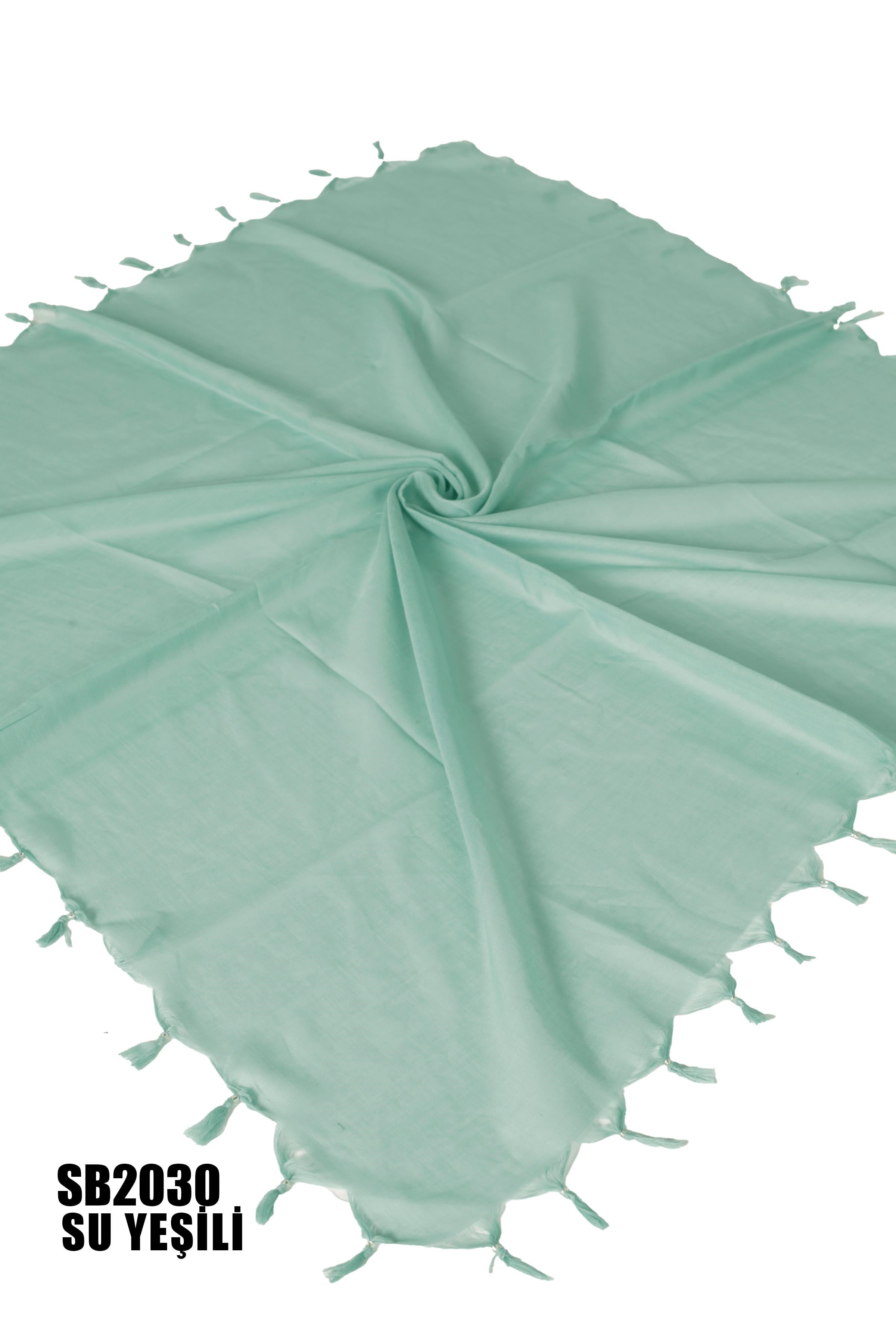 DİMİ 110*110 CM COTTON SÖKME BONCUKLU EŞARP SB2030-6115