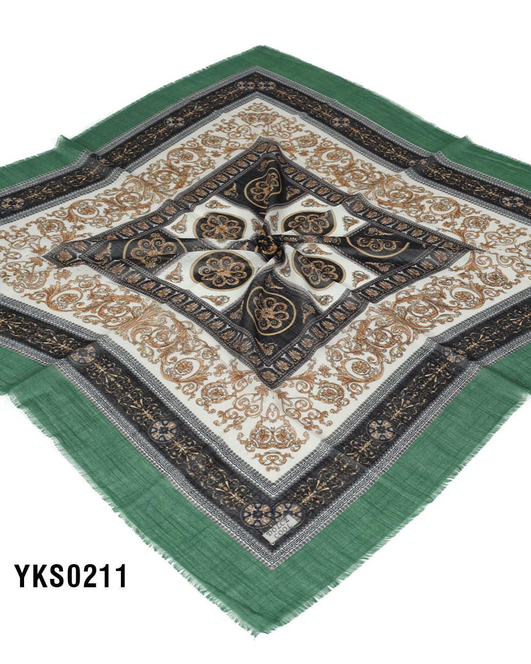 DOLCE COOL 100*100cm Flamlı Eşarp YKS0211-1512