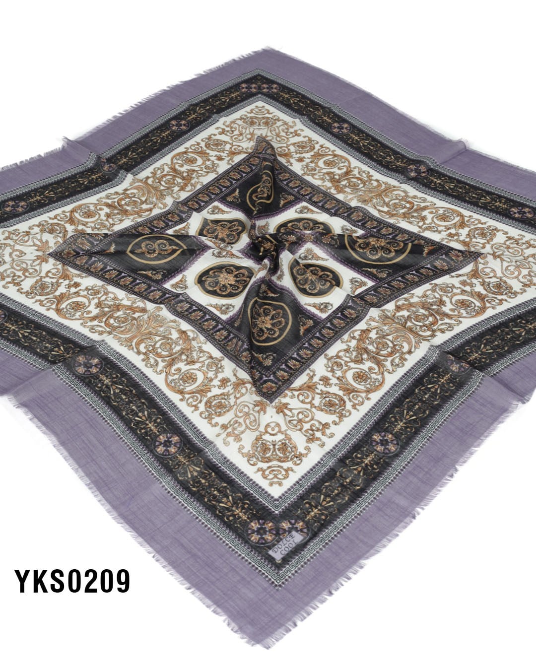 DOLCE COOL 100*100cm Flamlı Eşarp YKS0209-1510