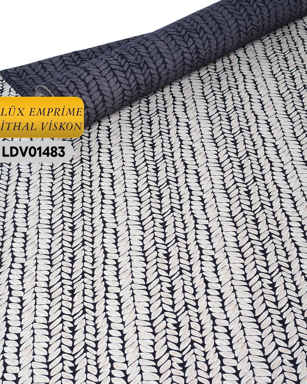 Lüks İthal Empirme Dar En Viskon 90cm-LDV01483