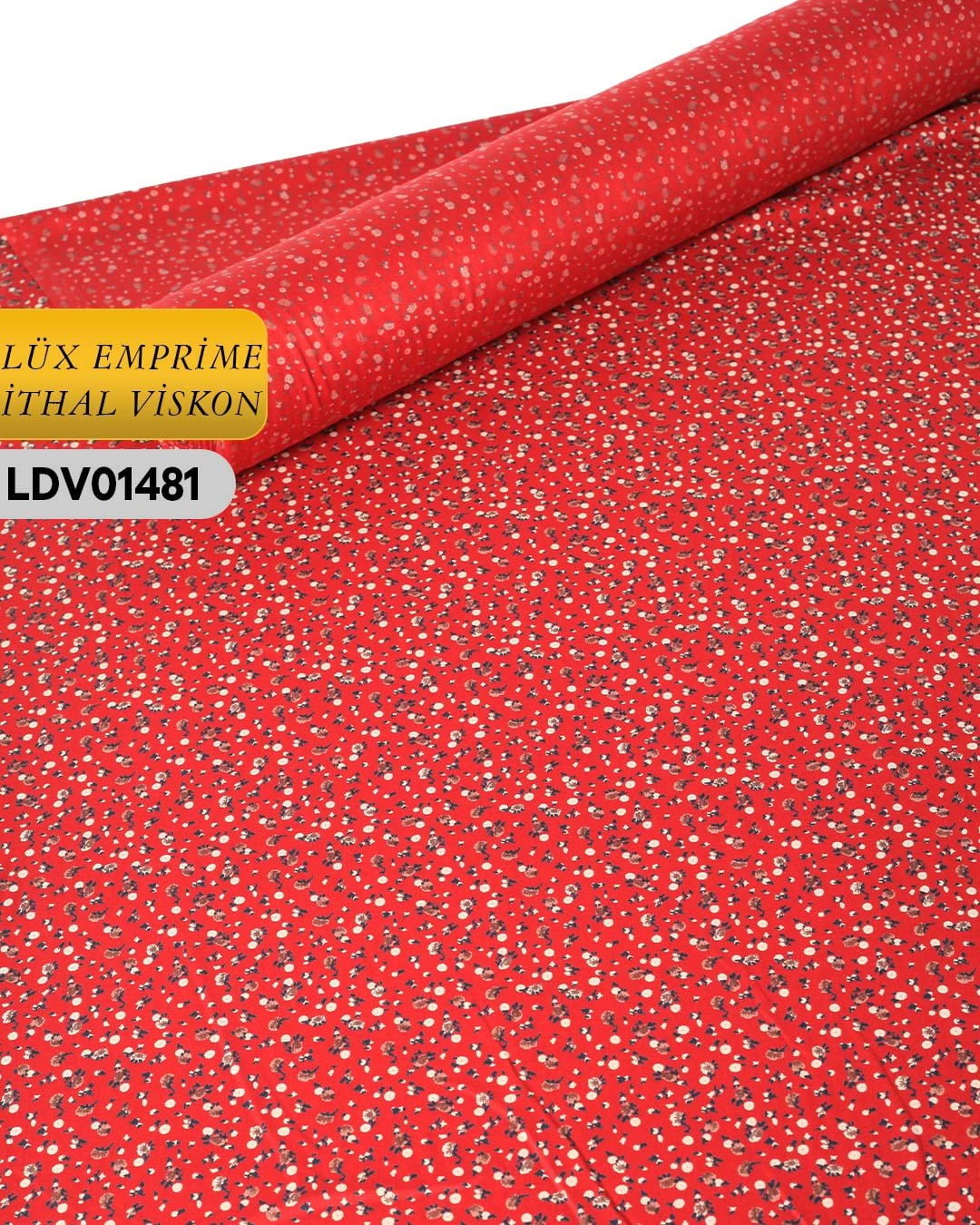 Lüks İthal Empirme Dar En Viskon 90cm-LDV01481