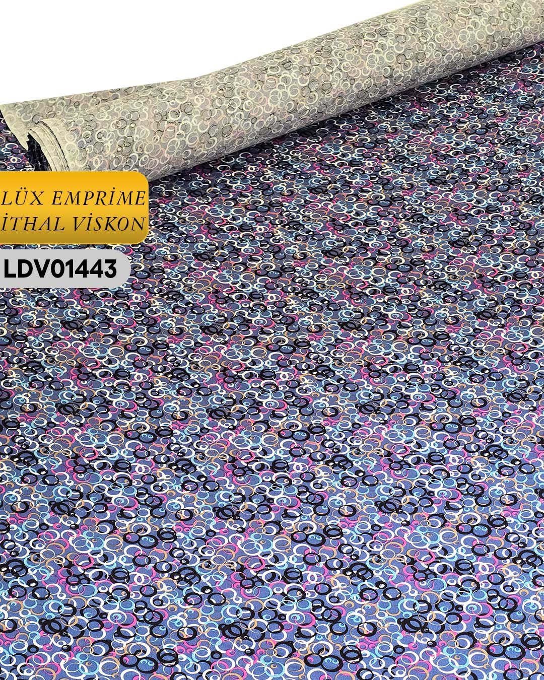 Lüks İthal Empirme Dar En Viskon 90cm-LDV01443