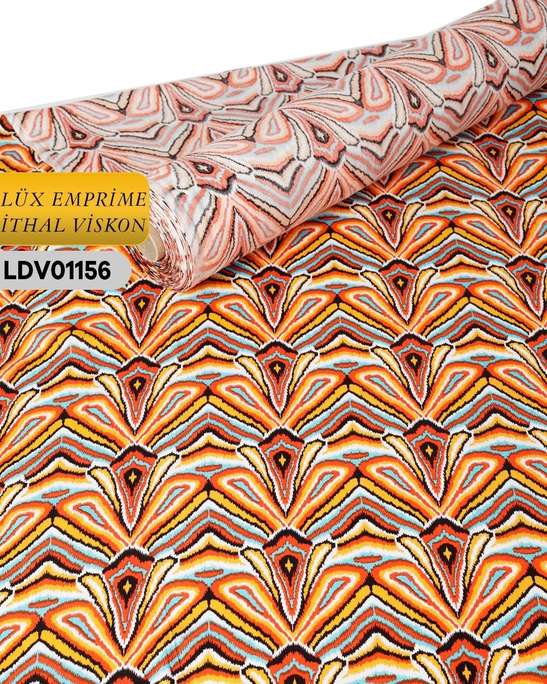 Lüks İthal Empirme Dar En Viskon 90cm-LDV01156