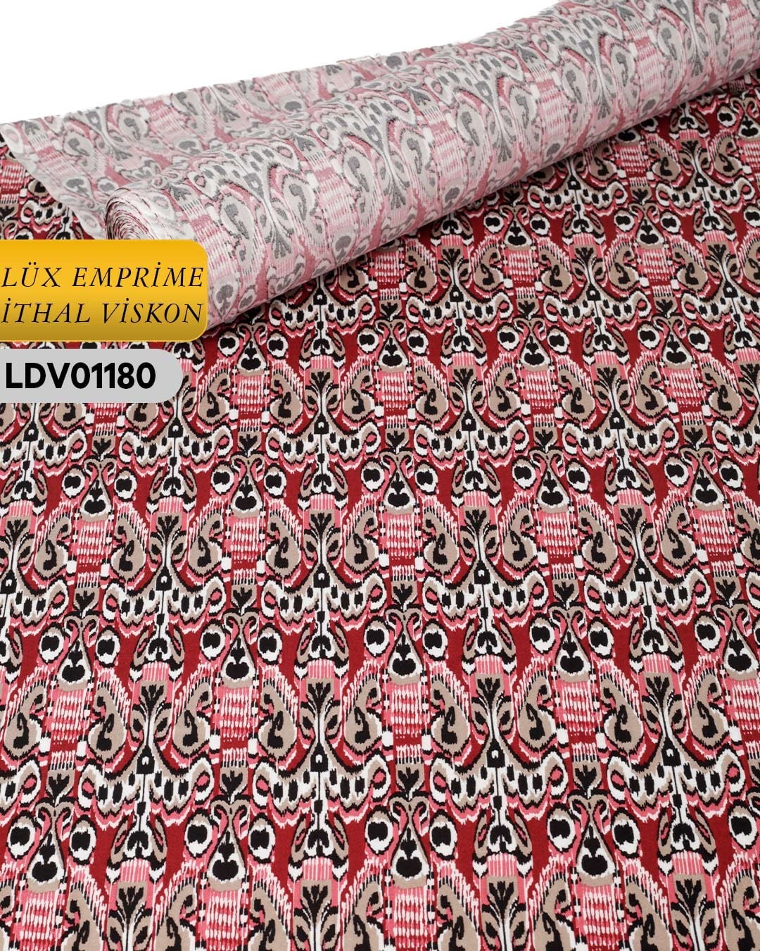 Lüks İthal Empirme Dar En Viskon 90cm-LDV01180