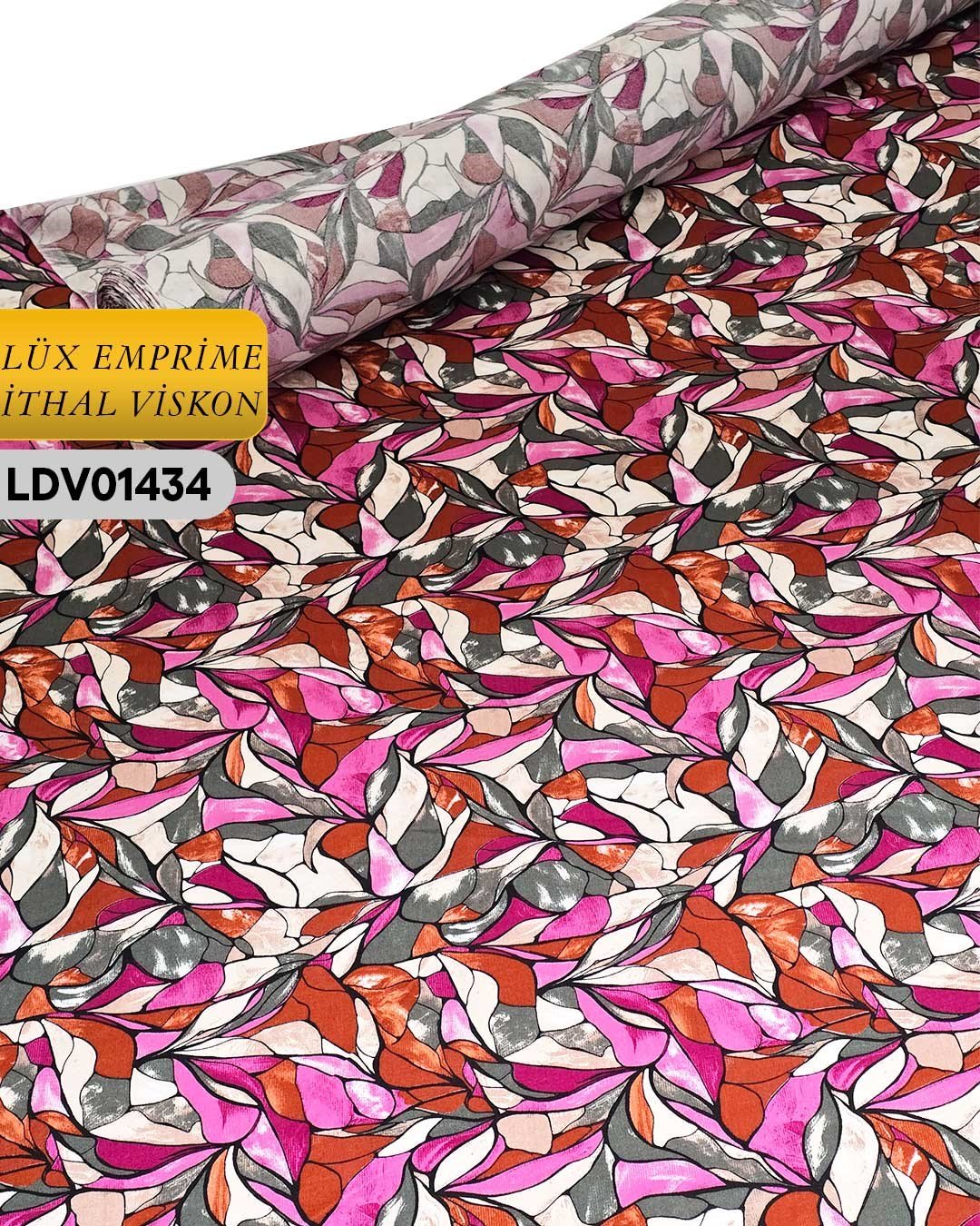 Lüks İthal Empirme Dar En Viskon 90cm-LDV01434