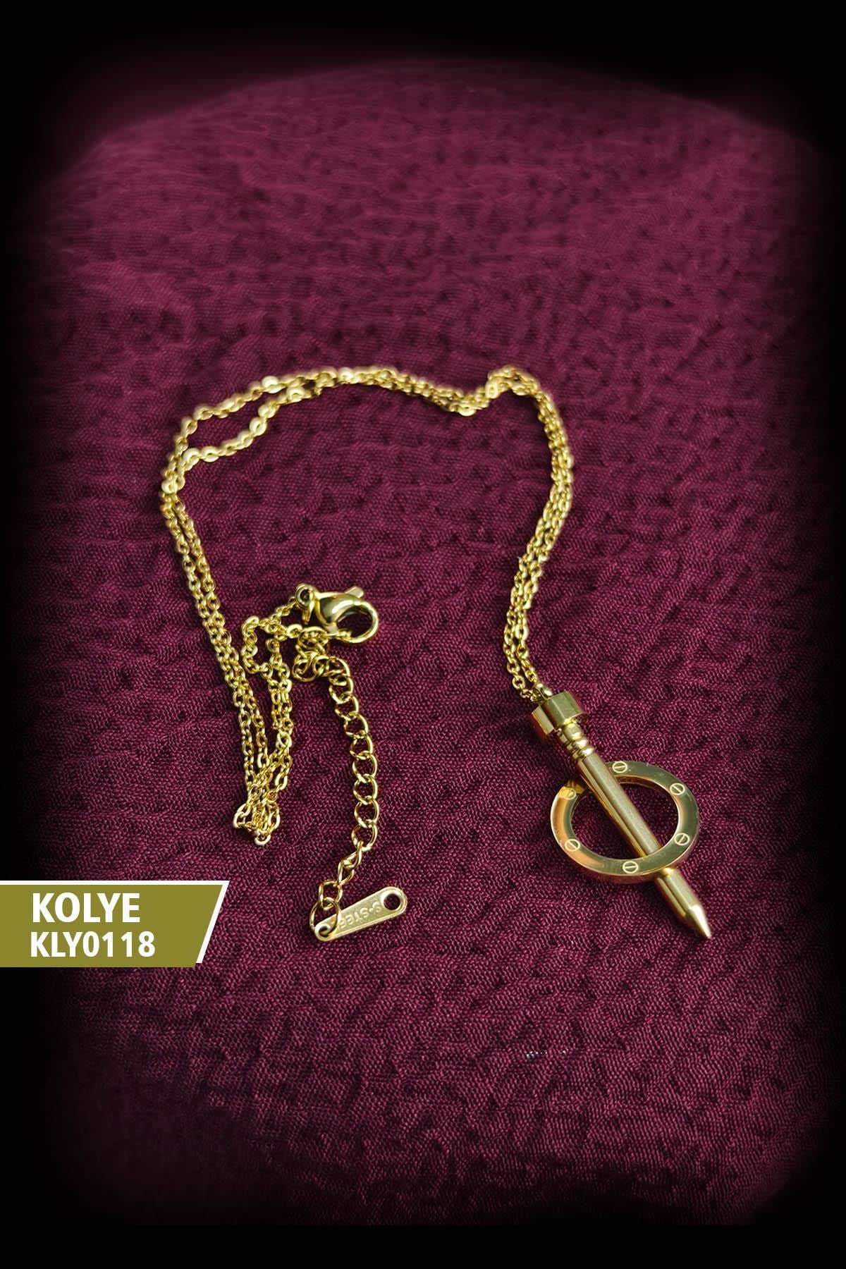 PASLANMAZ ÇELİK KOLYE KLY0118