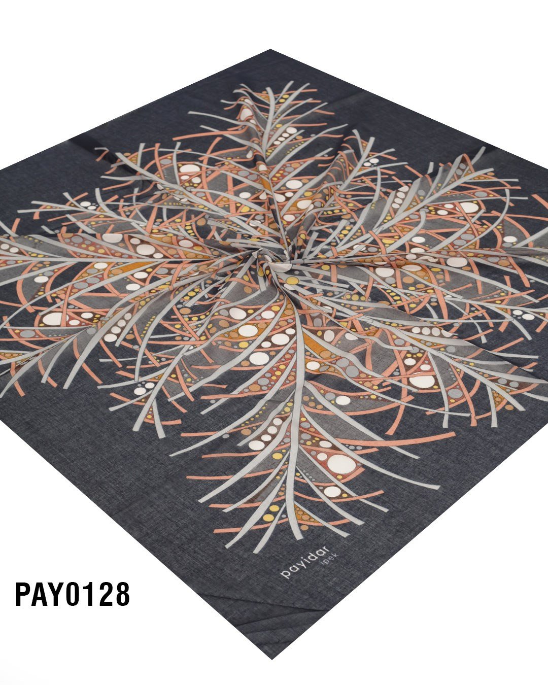 PAYİDAR İPEK Desenli Oyalık Yazma PAY0128-0231