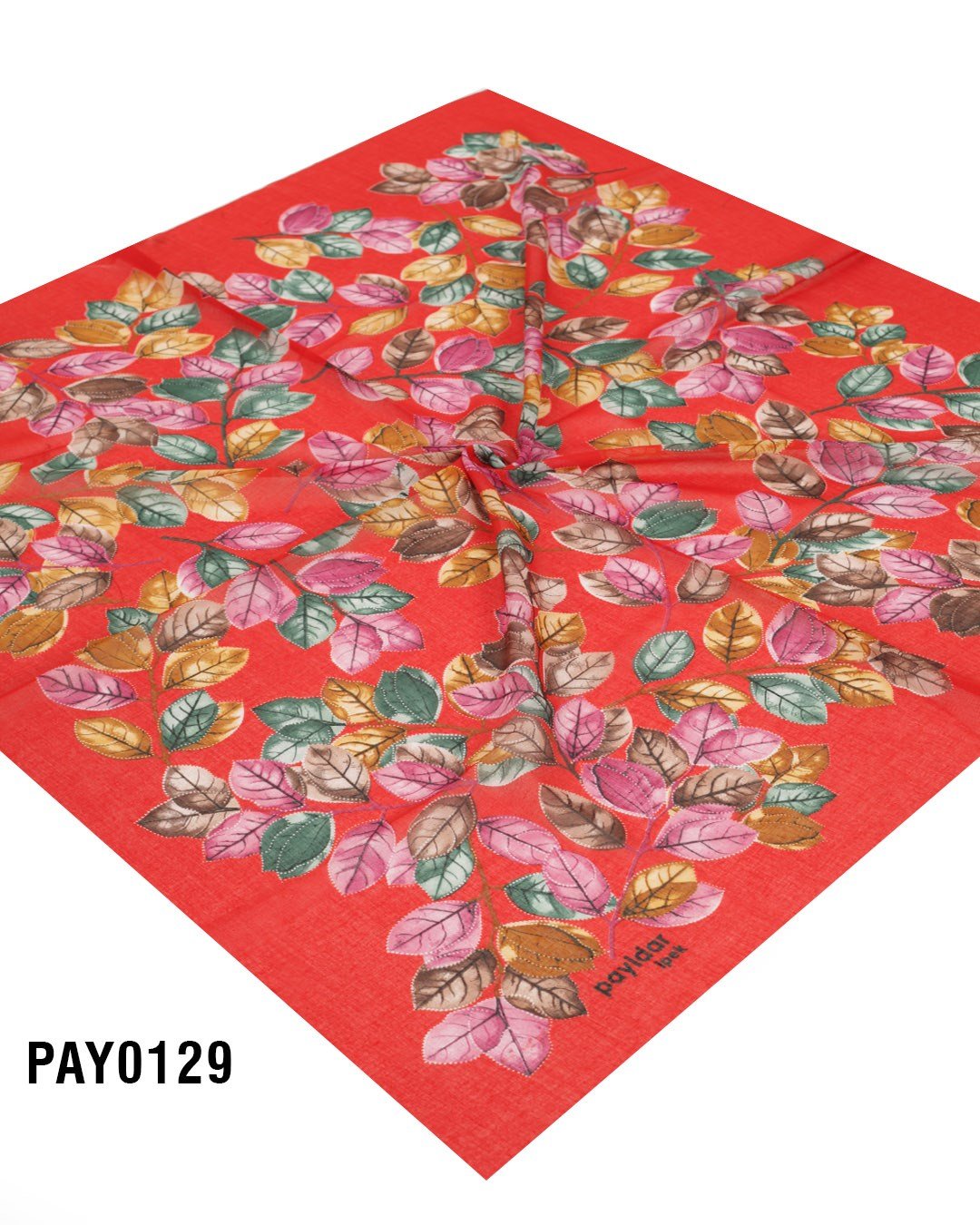 PAYİDAR İPEK Desenli Oyalık Yazma PAY0129-0230