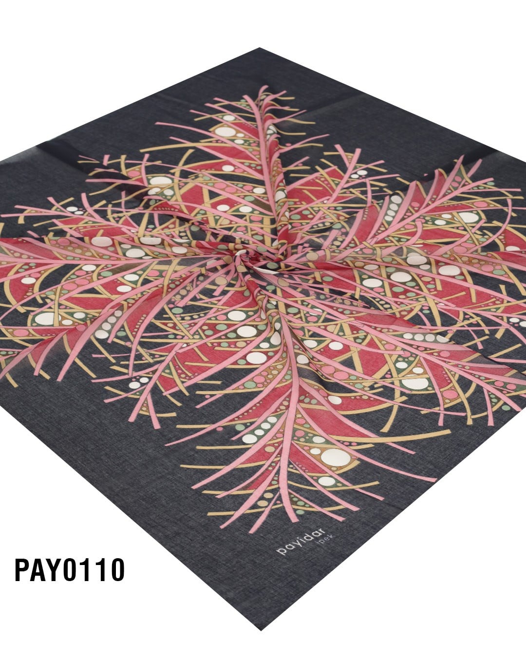 PAYİDAR İPEK Desenli Oyalık Yazma PAY0110-0117