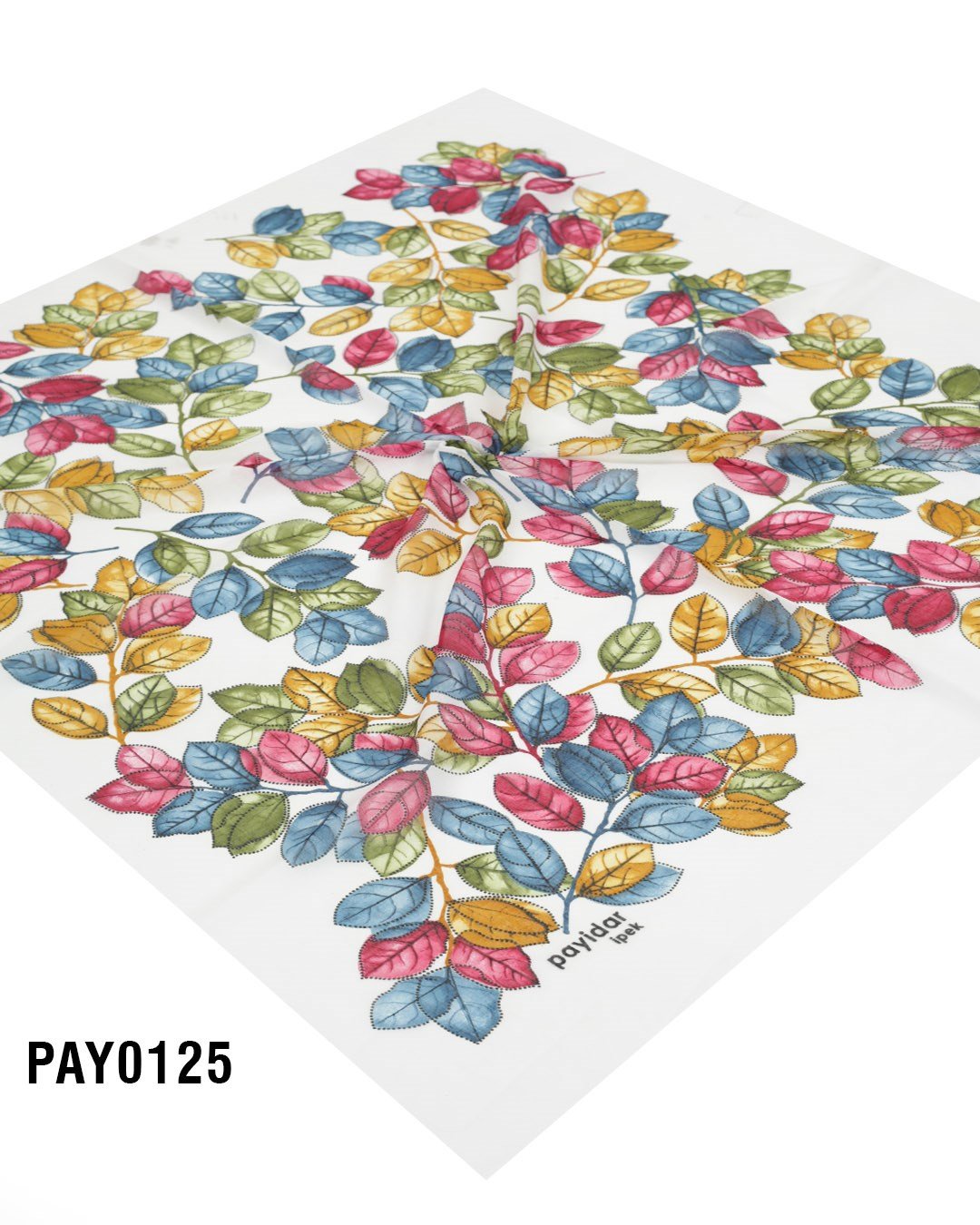 PAYİDAR İPEK Desenli Oyalık Yazma PAY0125-0234