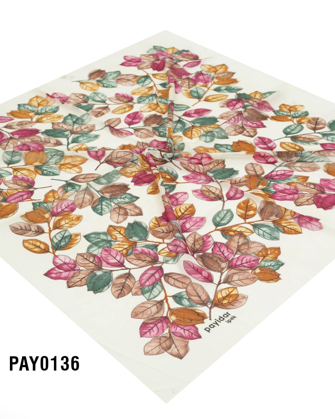 PAYİDAR İPEK Desenli Oyalık Yazma PAY0136-0216