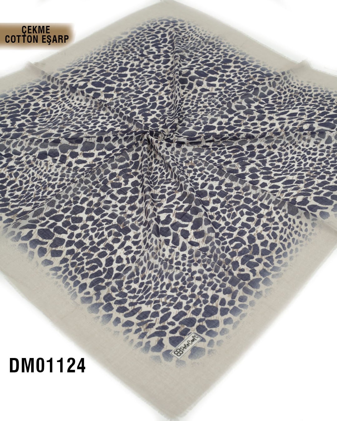 POLO CRAFT Çekme Pamuk Eşarp 100*100cm  DM01124-1916