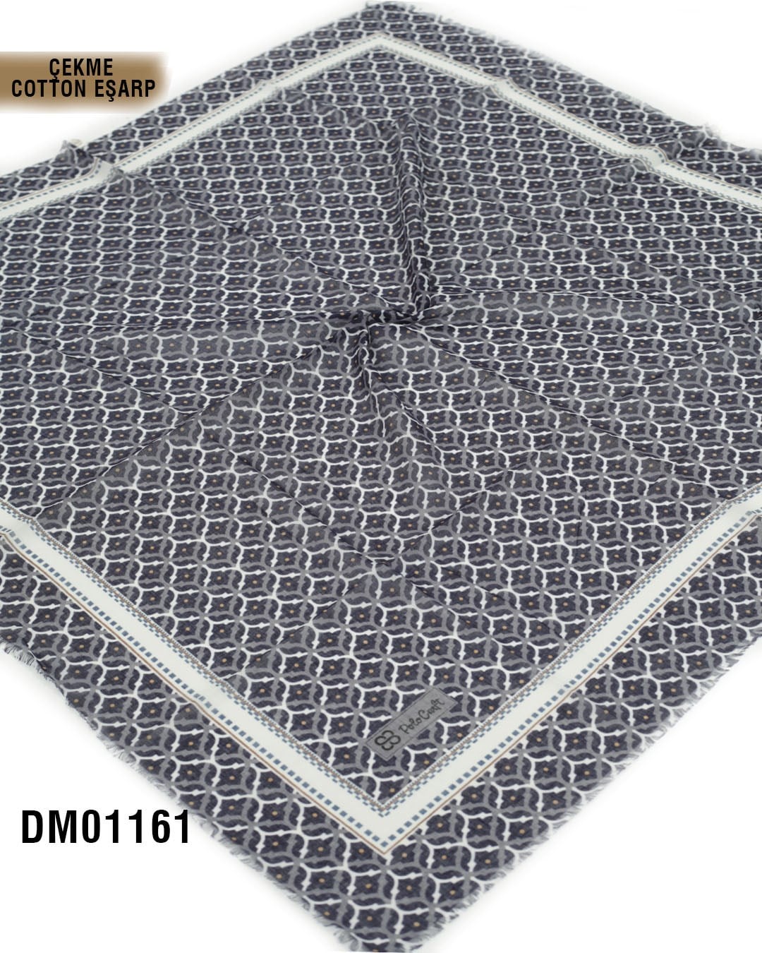 POLO CRAFT Çekme Pamuk Eşarp 100*100cm  DM01161-1817