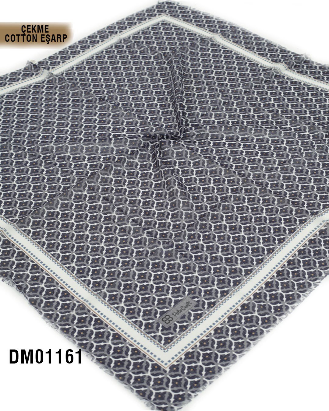 POLO CRAFT Çekme Pamuk Eşarp 100*100cm  DM01161-1817