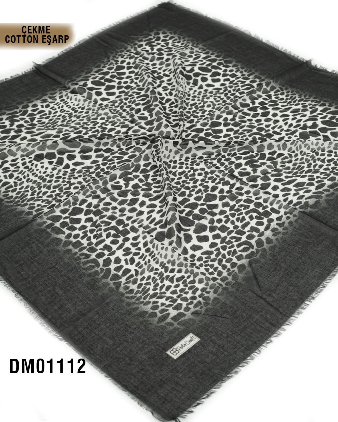 POLO CRAFT Çekme Pamuk Eşarp 100*100cm  DM01112-1904