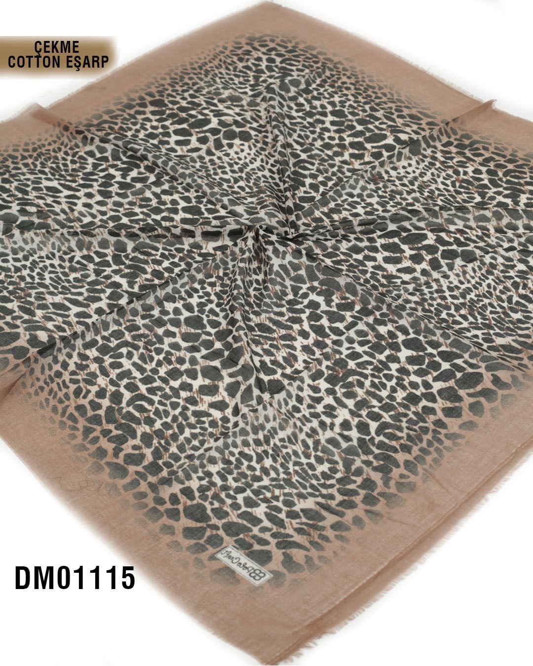 POLO CRAFT Çekme Pamuk Eşarp 100*100cm  DM01115-1907