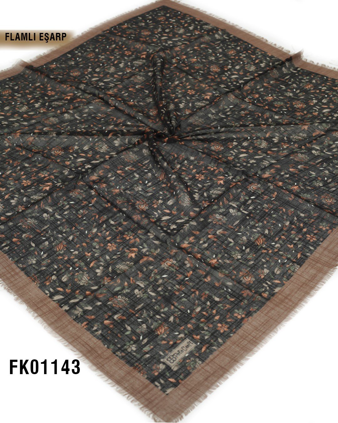 POLO CRAFT FLAMLI Pamuk Eşarp 100*100cm  FK01143-1530
