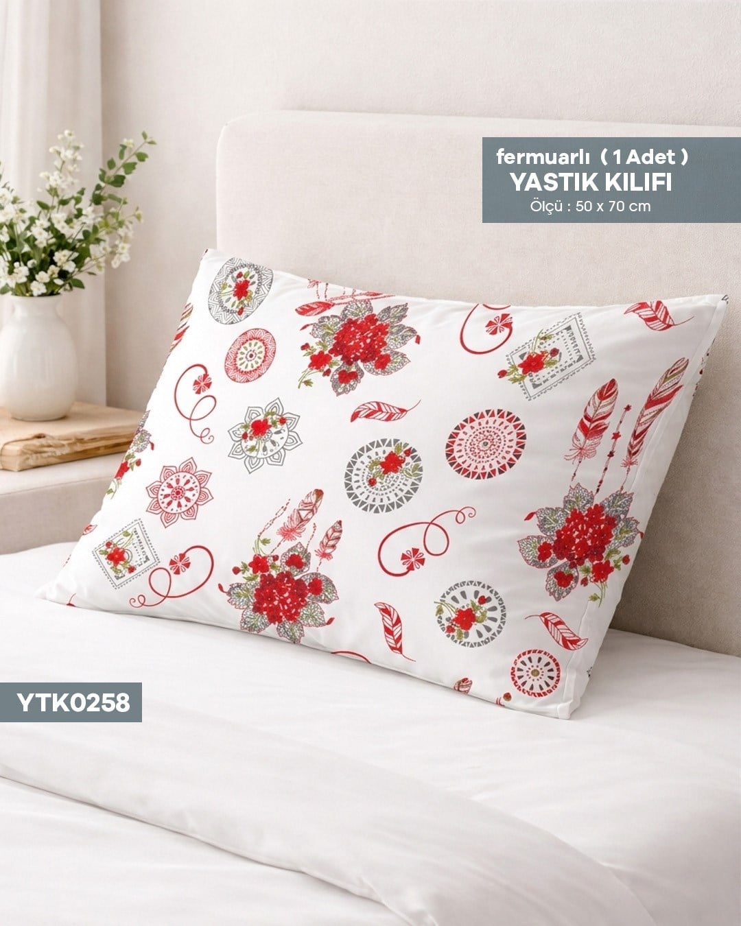 RANFORCE YASTIK KILIFI TEK ADET  YTK0258-PK0601