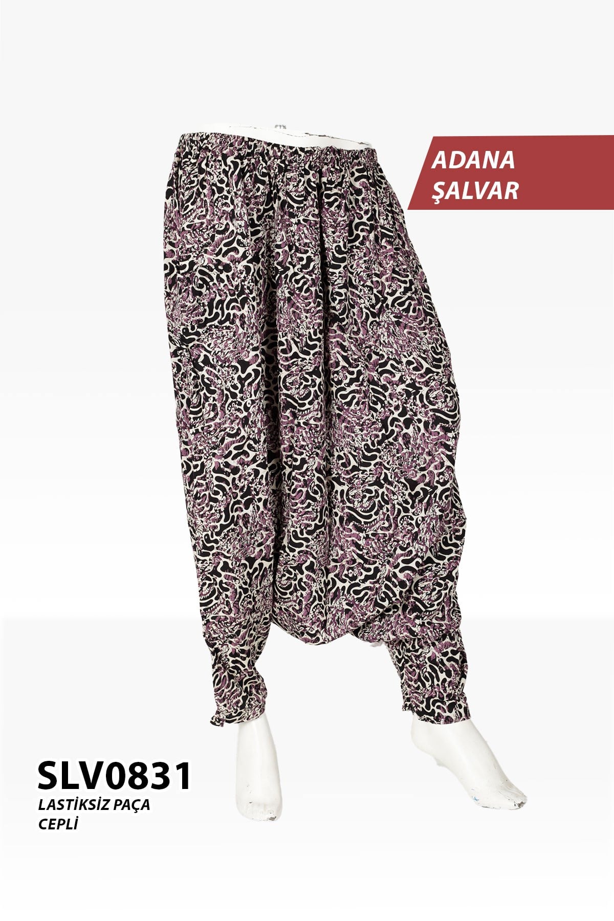 Yeni Viskon Adana Şalvar (Cepli) SLV0831-11310