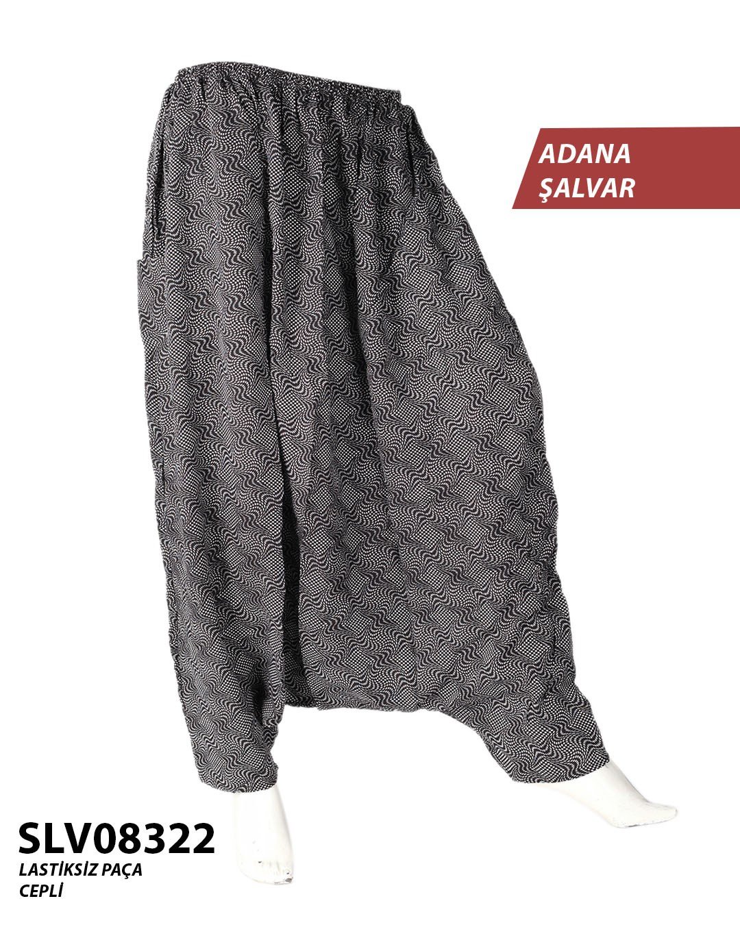 Yeni Viskon Adana Şalvar (Cepli) SLV08322-8210