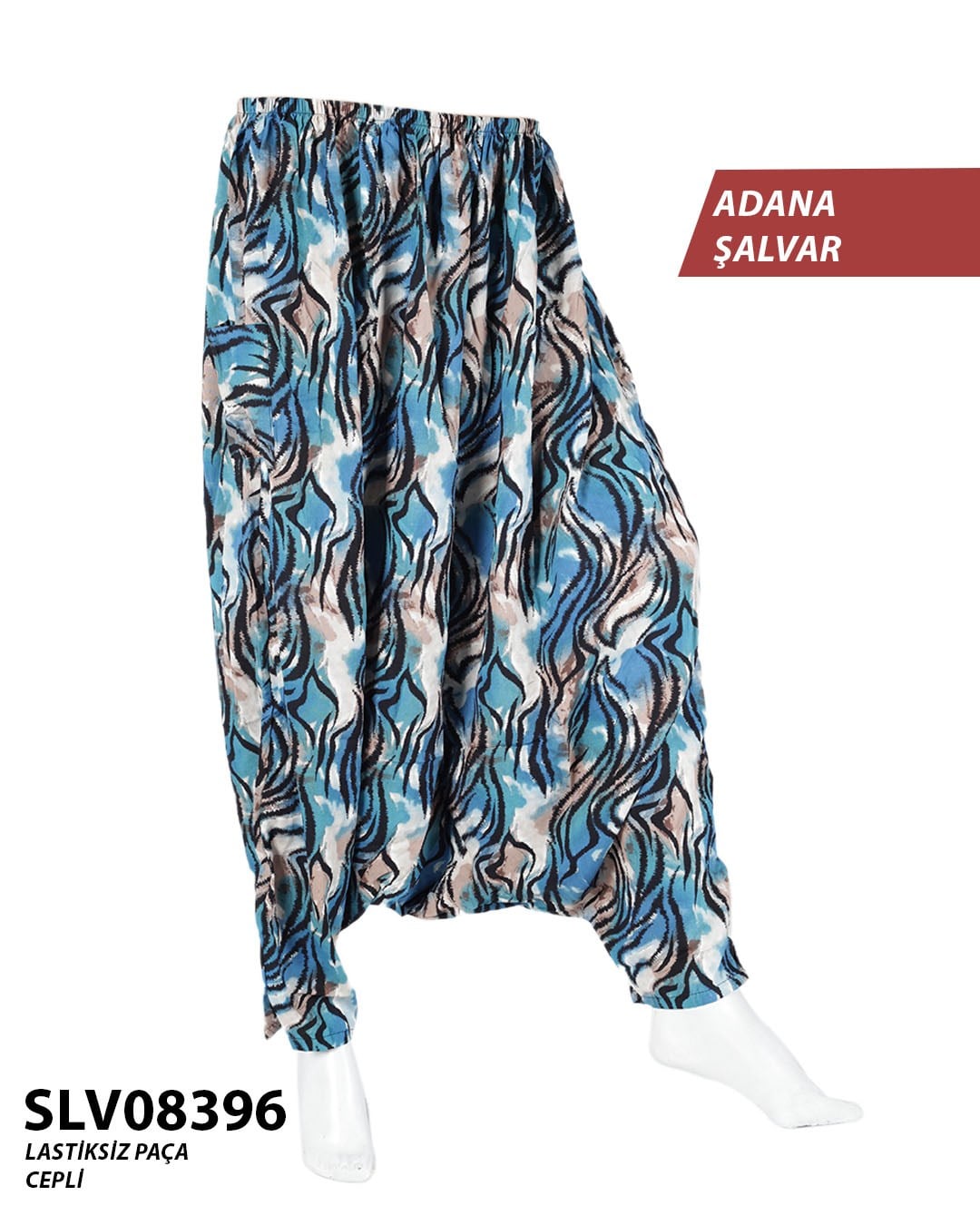 Yeni Viskon Adana Şalvar (Cepli) SLV08396-7507