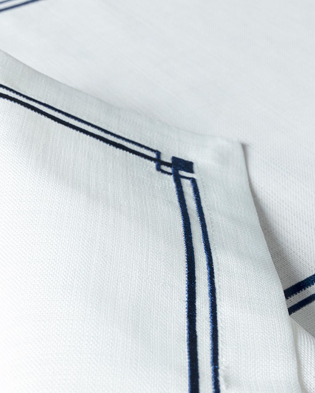 Agate Подложки За Хранене 2 бр. Полиестер 47x32 см Морскосин