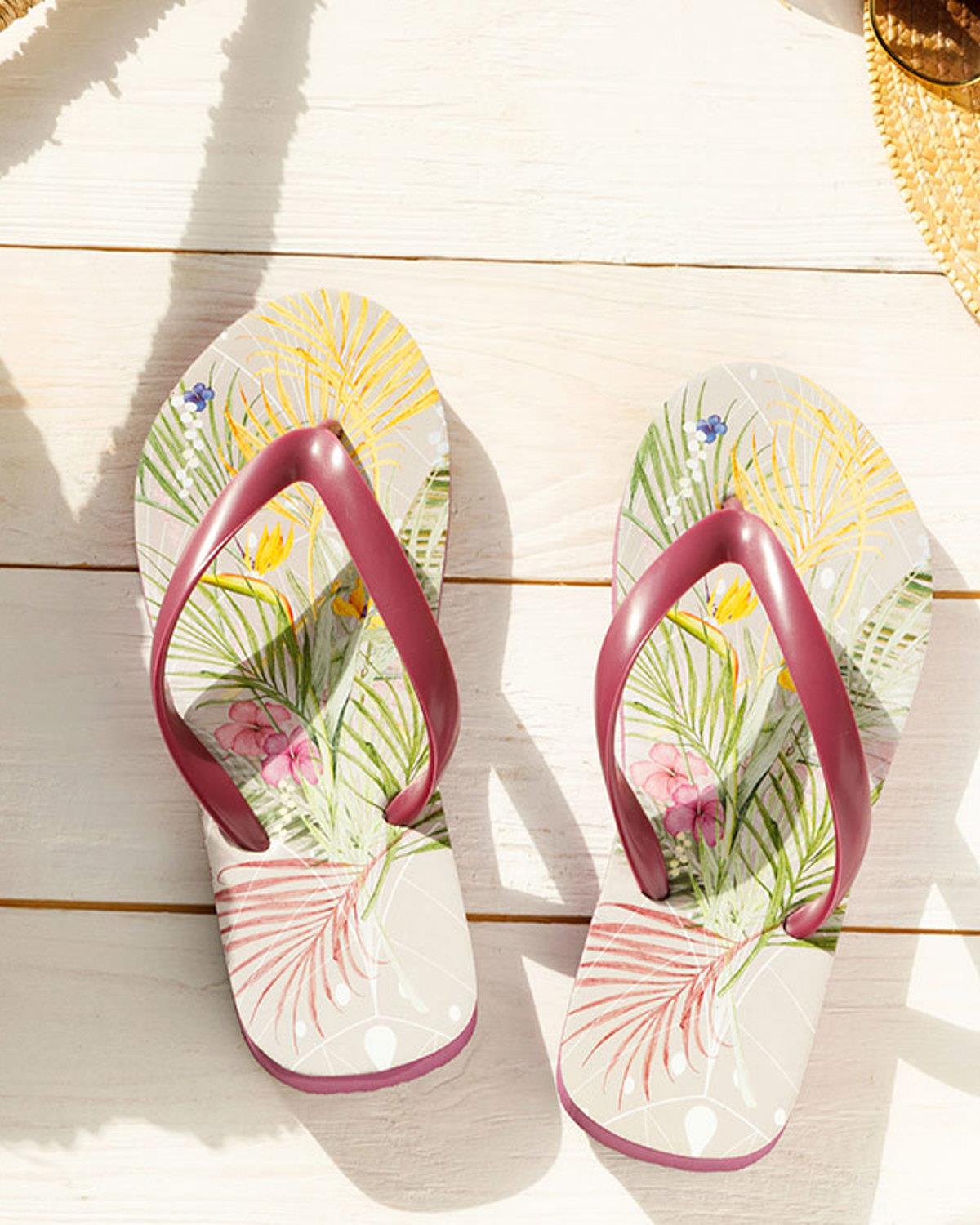 Alfred Flip-Flop Beach Slipper 37 Purple