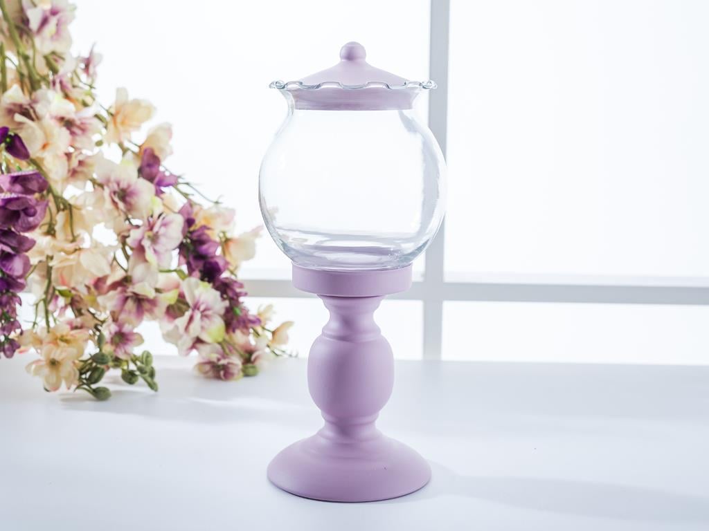 Alıce ДЕКОРАТИВНА ЗАХАРНИЦ С краче Ковано желязо Rose Color