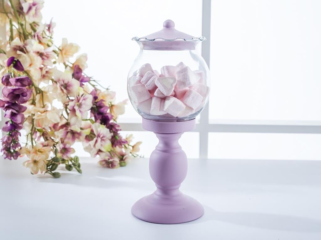 Alıce ДЕКОРАТИВНА ЗАХАРНИЦ С краче Ковано желязо Rose Color