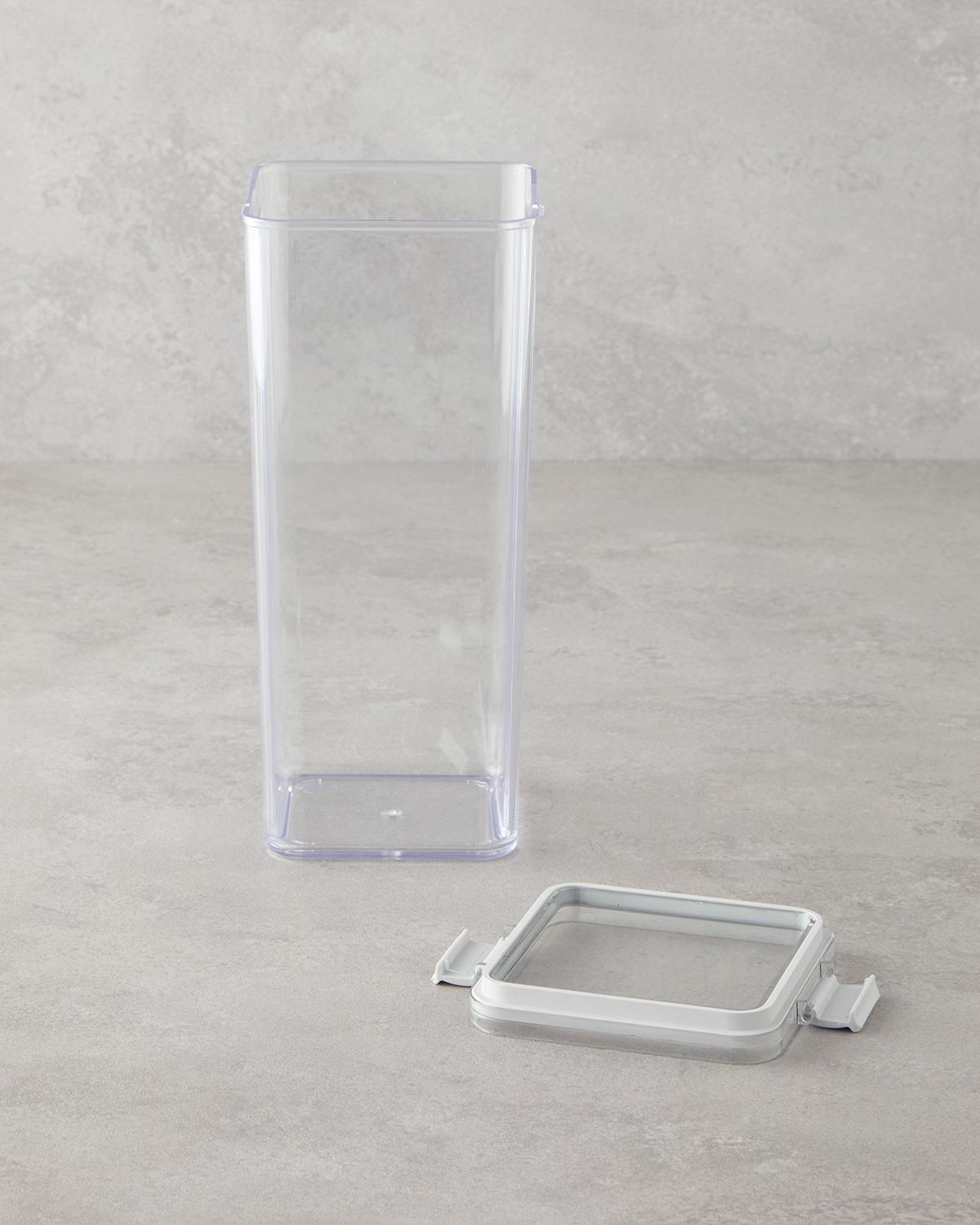 Andy Кутия За Съхранение Пластмаса 1800 мл Прозрачен