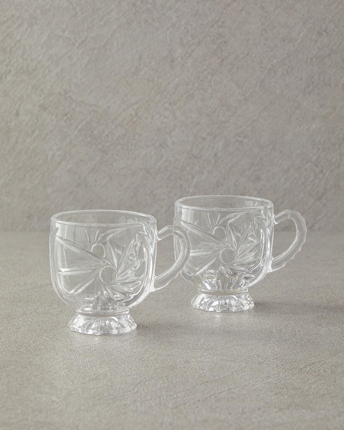 Areca Чаша 2 бр. Стъкло 160 мл Прозрачен