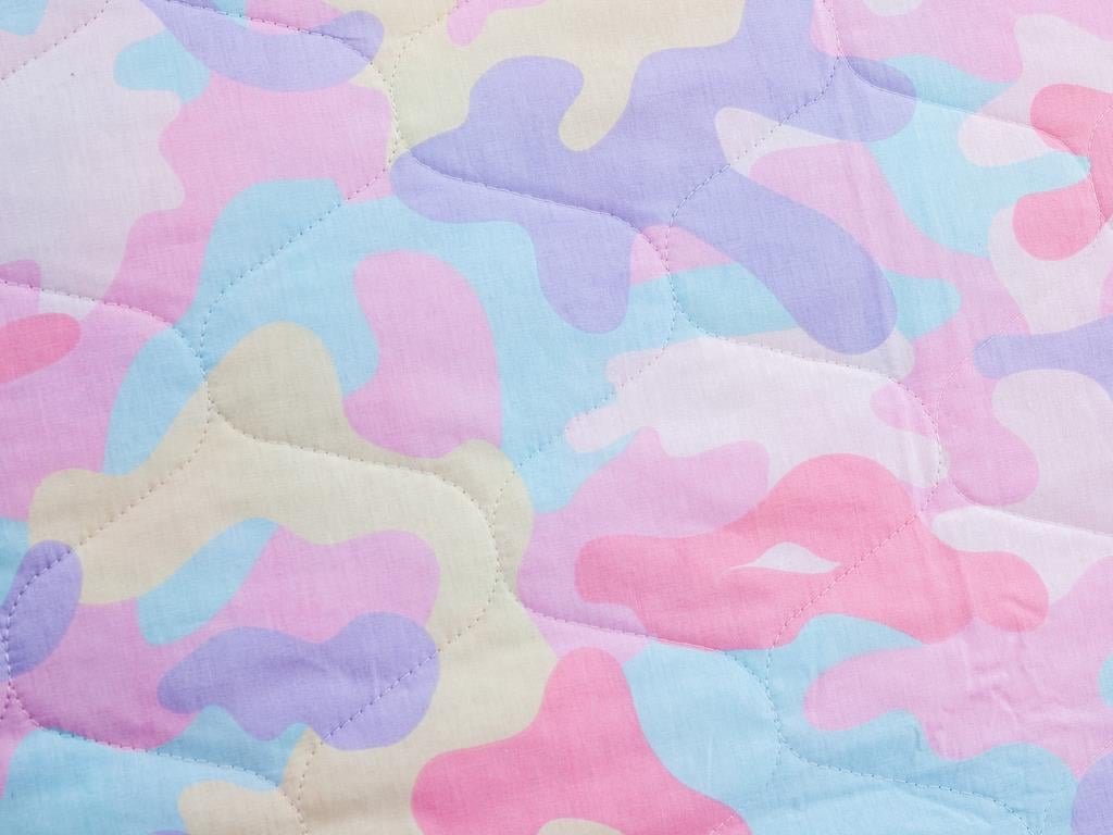 Army ПОКРИВКА ЗА ЛЕГЛО К Двоен човек Памучен 240x260 cm Pink