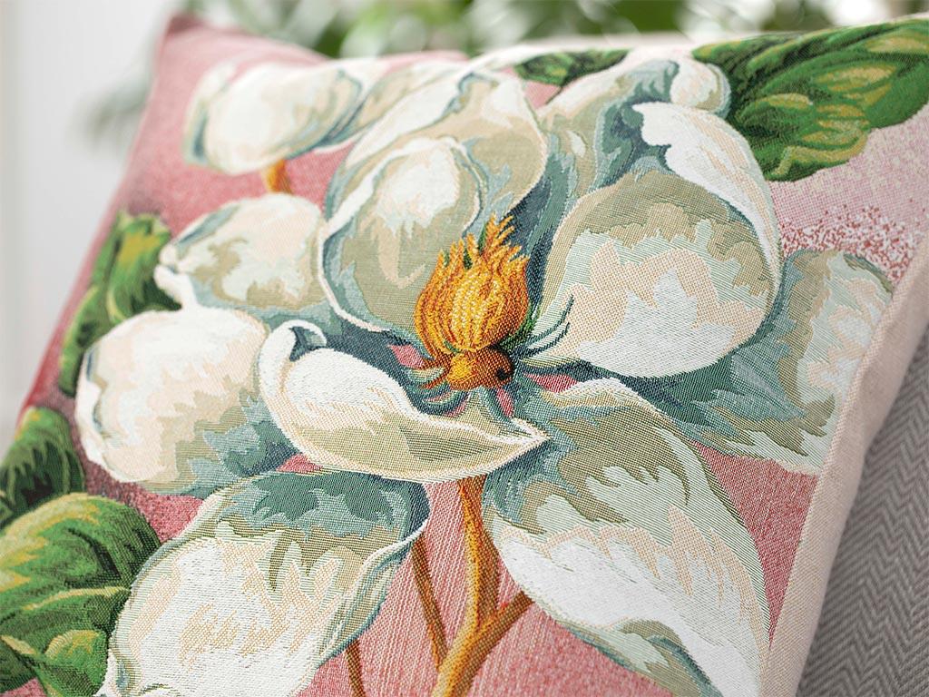 Arty Magnolia ВЪЗГЛАВНИЦА Панама 45x45 cm Pink
