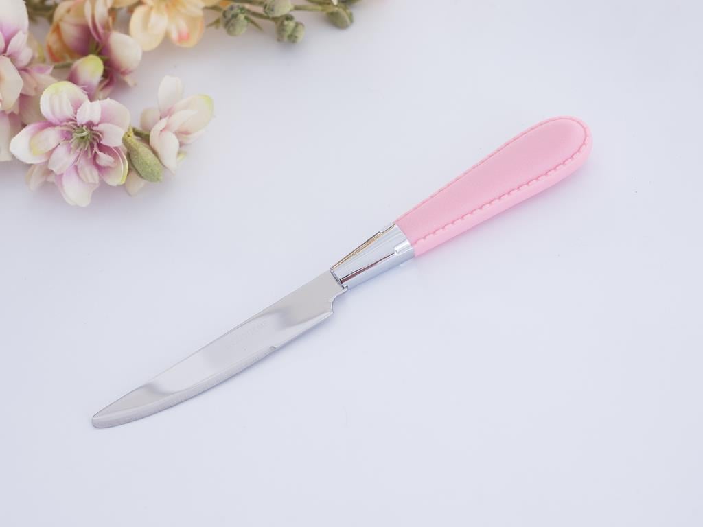 Audrey НОЖ ЗА ДЕСЕРТ 6 бр. Неръждаема стомана 1,5 mm Pink