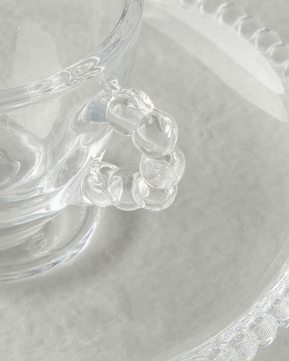 Glass Coffee Cup Set 65 ml Transparent