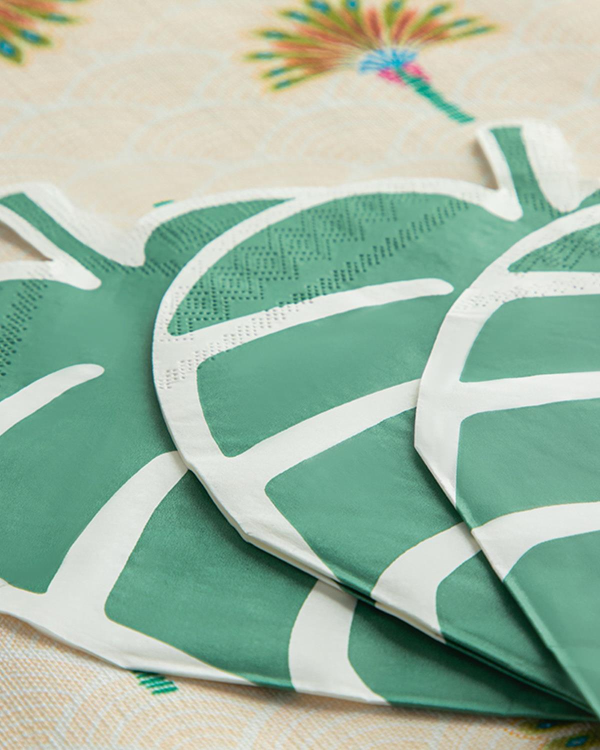 Barg Хартийни Салфетки 20 Бр., Хартия, Зелено, 33 X 33 Cm