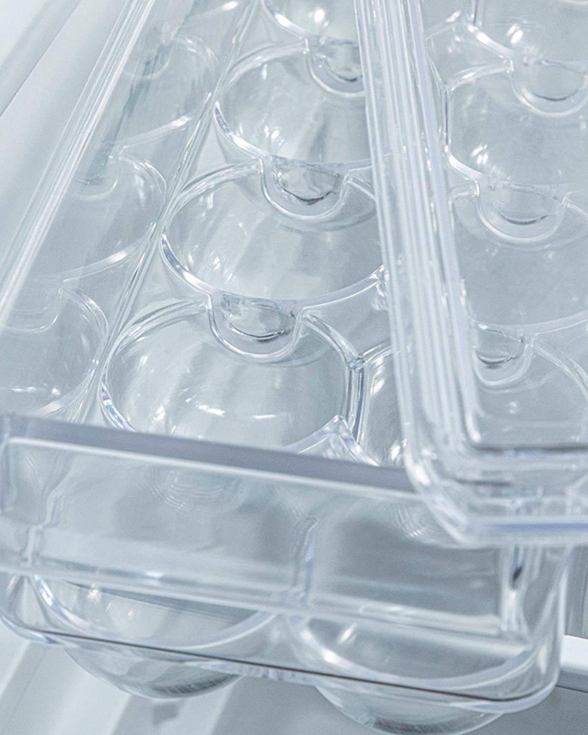 Basic Plastic 14 pcs egg holder Kitchen Organizer 36x10,5 cm Transparent