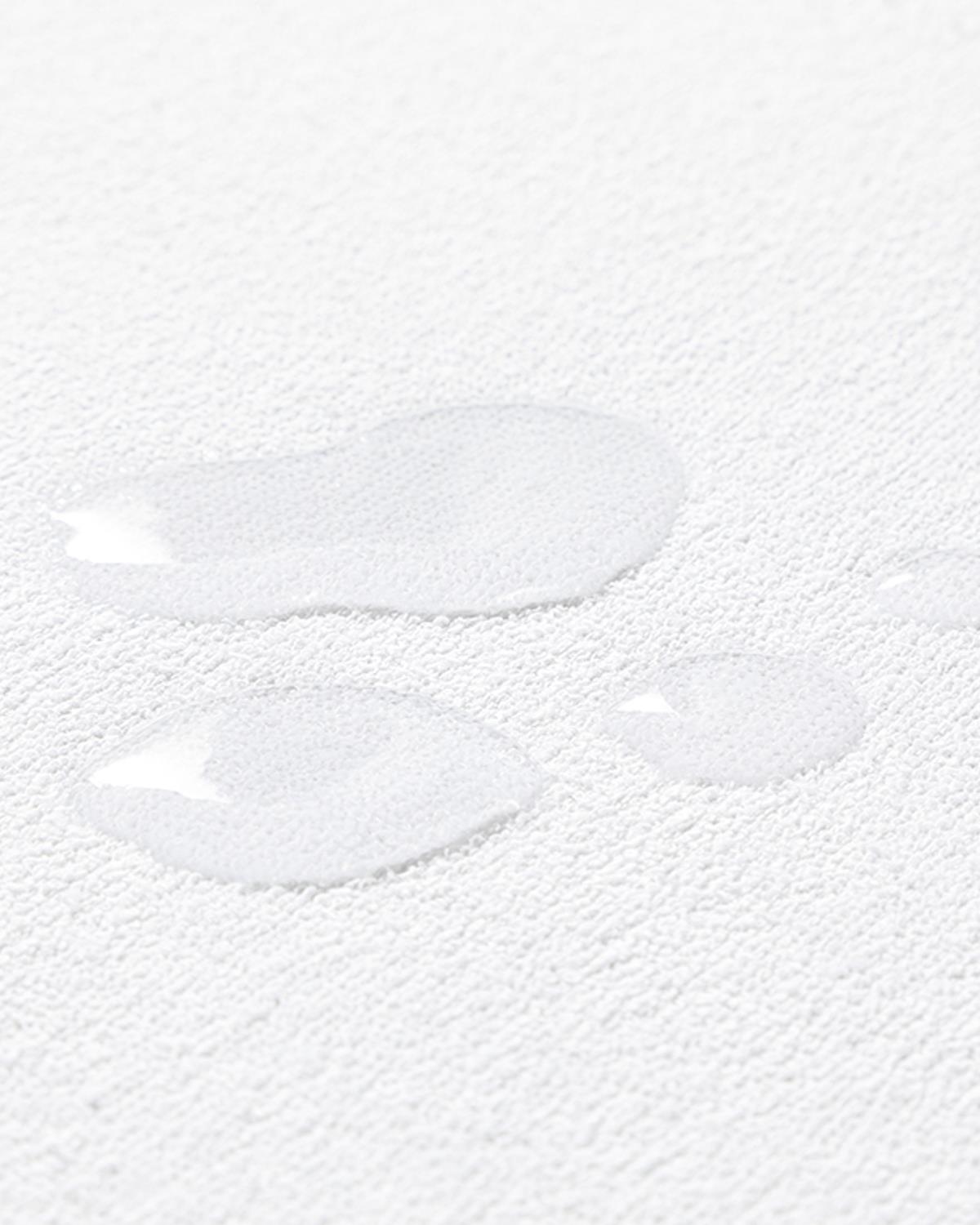 Basıc Протектор За Матрак Двоен Памук, пригоден за защита от течности 160x200 + 30 см Бял