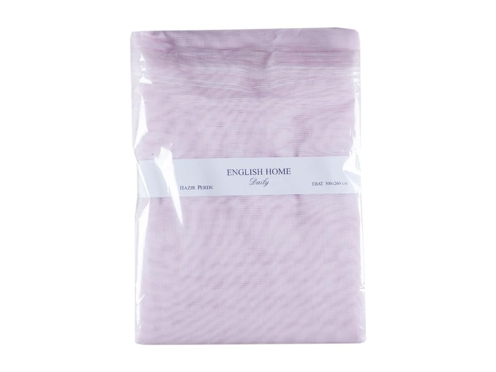 Basıc ТЮЛ ПЕРДЕ Тъкан Light Pink,