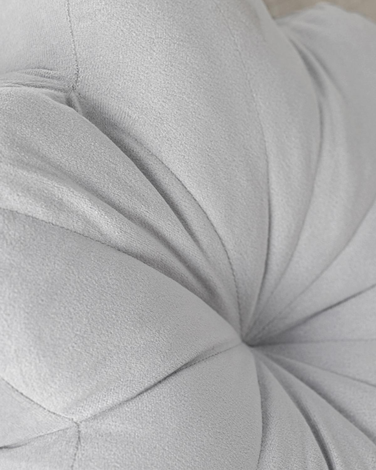 Bloom Декоративна Възглавница Кадифе 40 см Сив