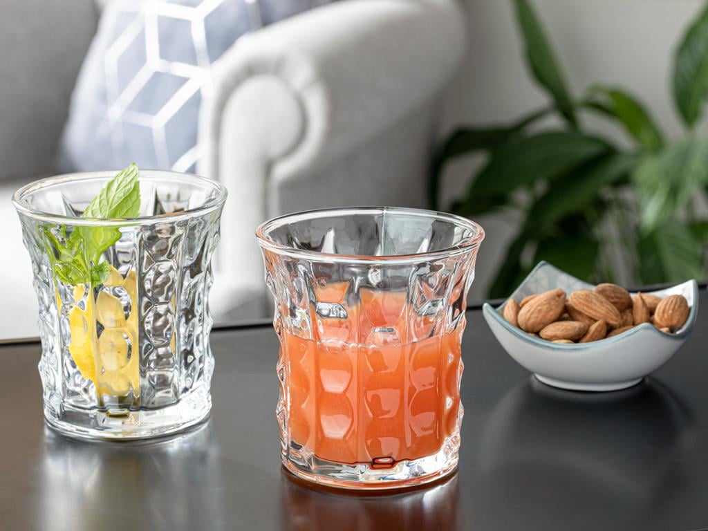 Boby ЧАША ЗА БЕЗАЛКОХОЛНО 4 Set Cam 300 ml Transparent