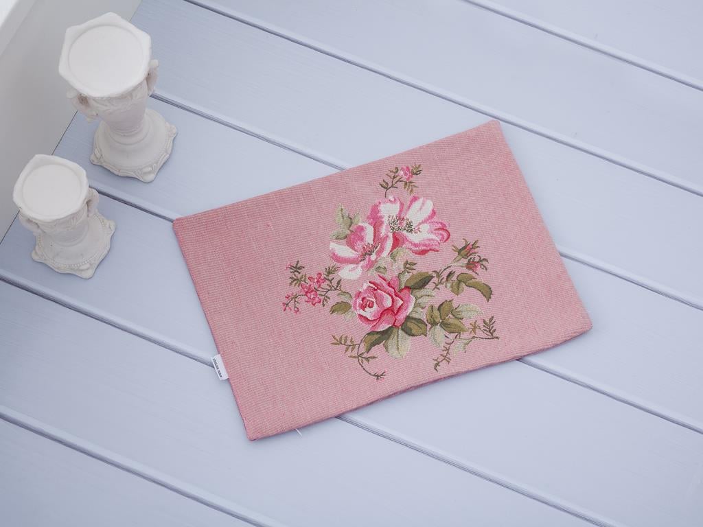 Brier Rose ВЪЗГЛАВНИЦА Панама 35x50 cm Светло розово,