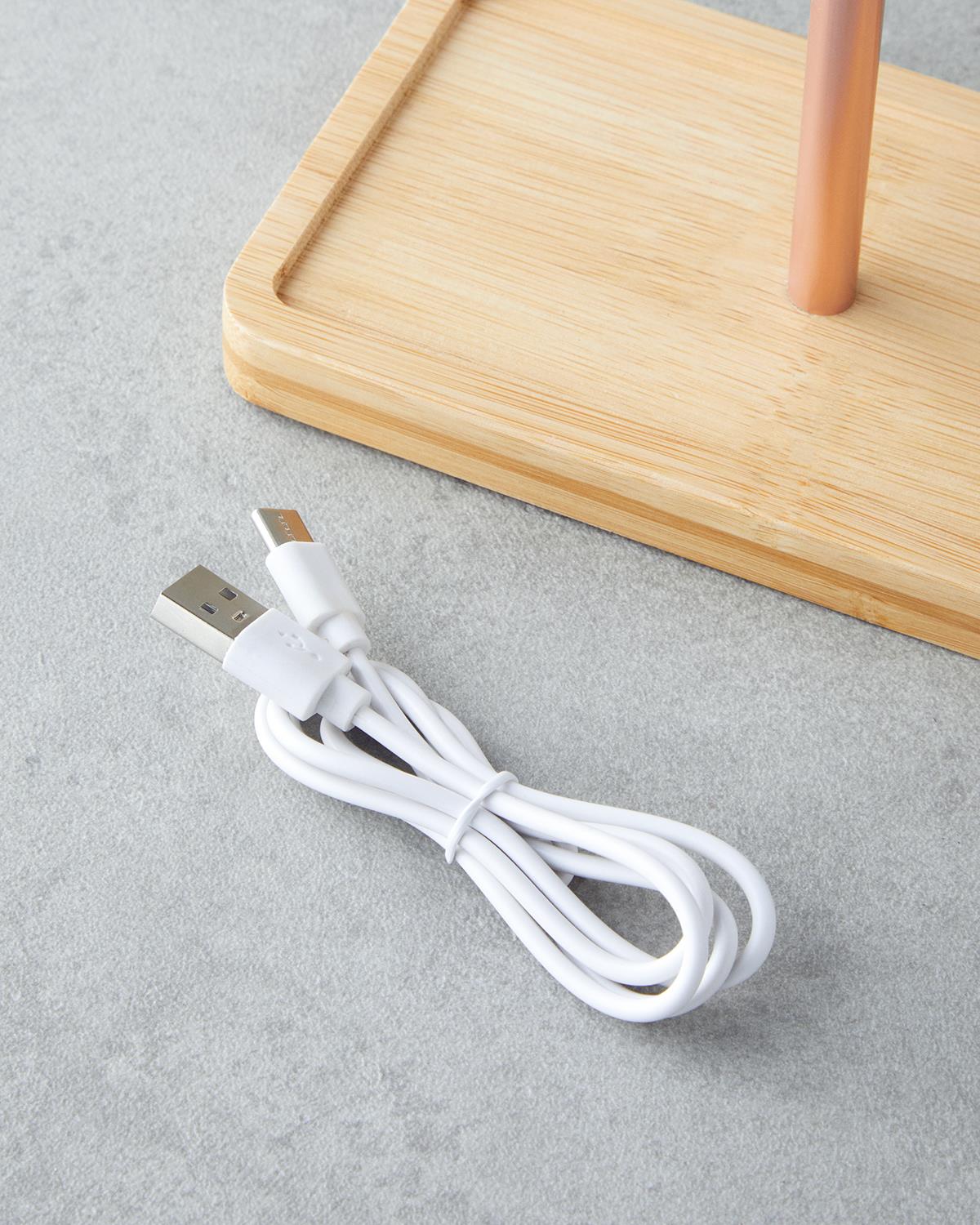 Bronte Огледало С Led 30 см Натурален