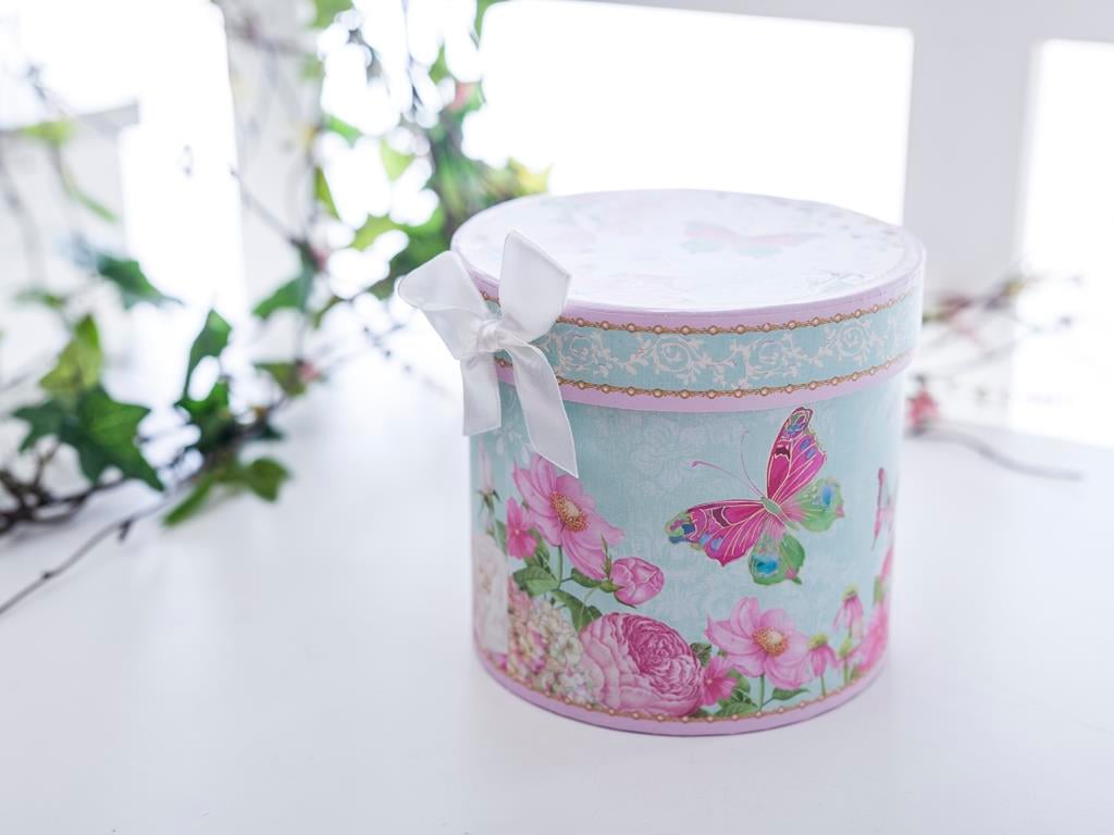 Butterfly Чаша С краче Порцелан . Mint