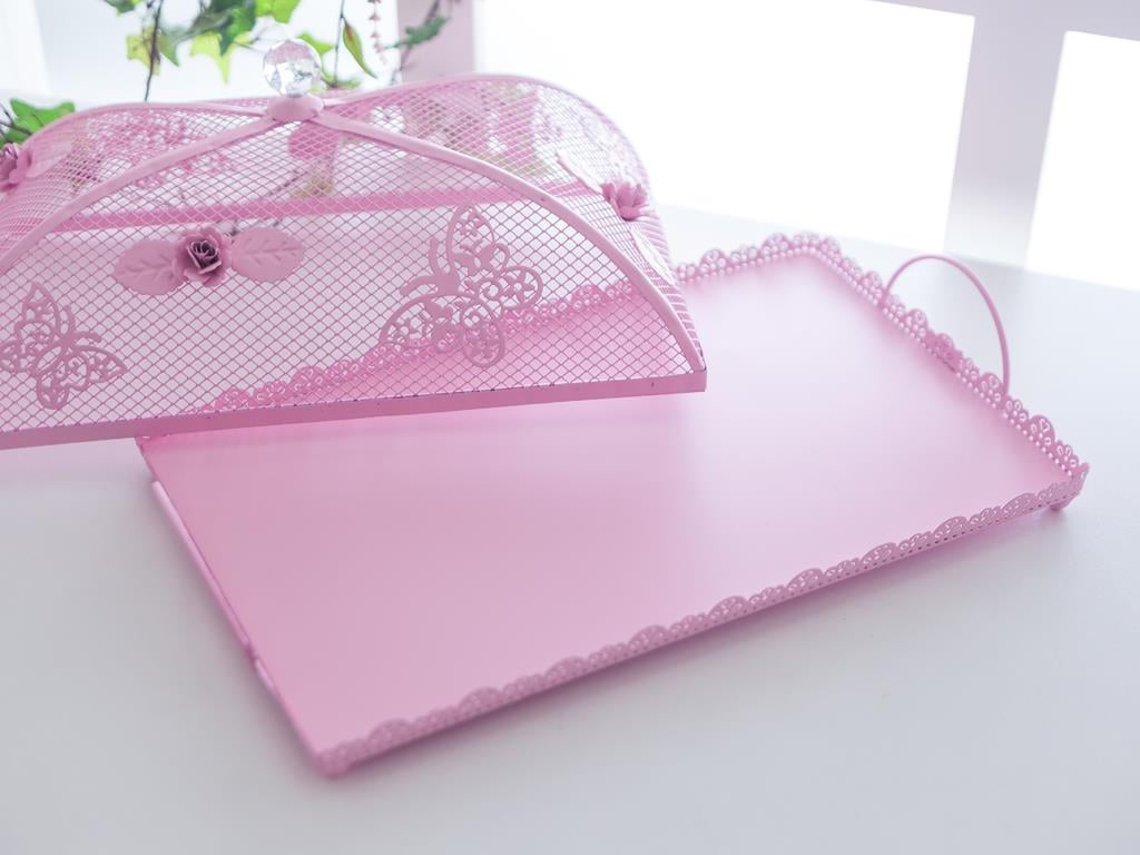 Carla ФАНУС ЗА КЕКС Голяма Ковано желязо Light Pink,
